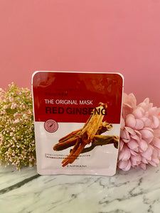 原创的红参面膜
THE ORIGINAL MASK RED GINSENG