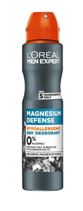 L’Oreal Mens Expert Magnesium Defense Deodorant Spray