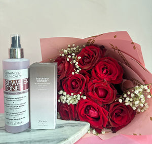 Valentine Hydration Set + Roses