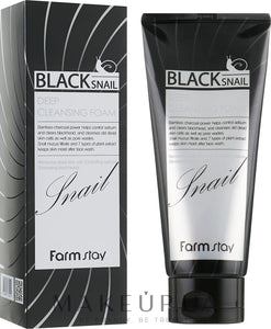 Farm Stay Black Snail Deep Cleansing Foam