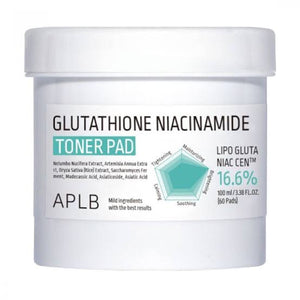 APLB Gluthathione Niacinamide Toner pad
