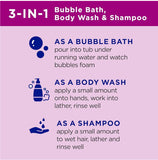 Dr Teals kids 3 in 1 Elderberry + Vitamin C Bubble Bath, Body Wash & Shampoo