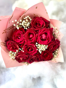 Freshly Cut 10 Roses 🌹