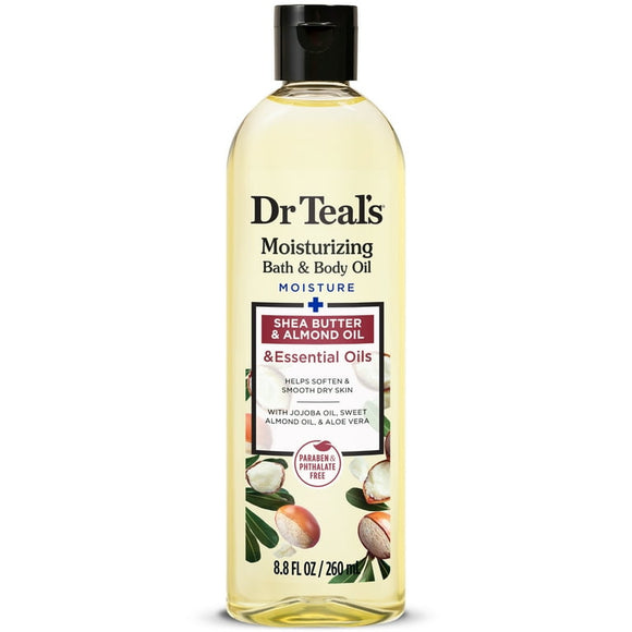 Dr Teals Moisturizing Bath & Body Oil Shea & Almond Oil
