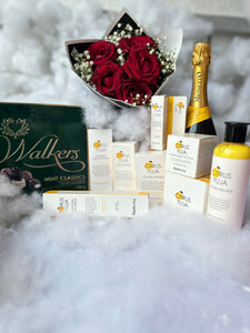 Valentine Brightening Set : Citrus Yuja + Chocolate +Prosecco
