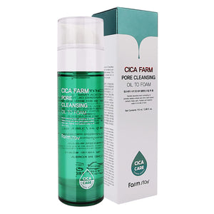 Cica Farm Pore Cleansing Oil To Foam