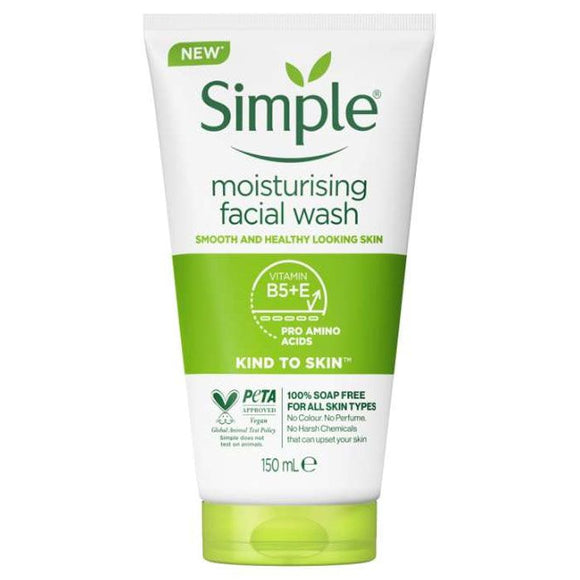 Simple Moisturizing Facial Wash