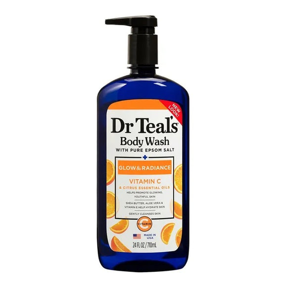 Dr Teal’s Glow and Radiance Body Wash with Vitamin C Citrus Essential oil