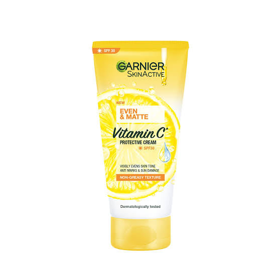 Garnier Skin Active Vitamin C Protective Cream.