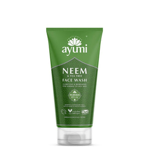 AYUMI NEEM & TEA TREE FACE WASH