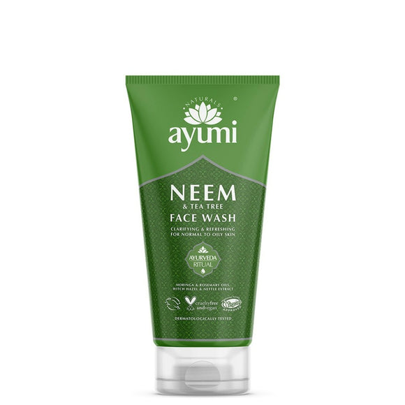 AYUMI NEEM & TEA TREE FACE WASH