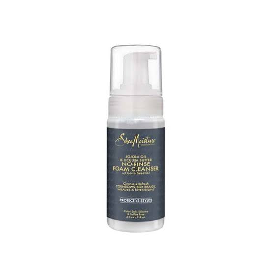 Shea Moisture Jojoba & Uucuba Butter No Rinse Cleanser