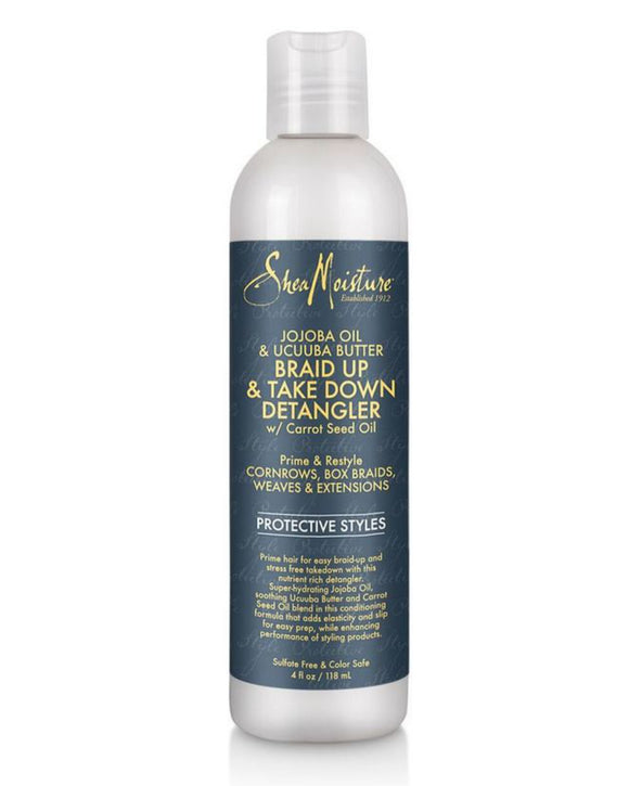 Shea Moisture Jojoba & Uucuba Butter Braid Up & Take Down Detangler