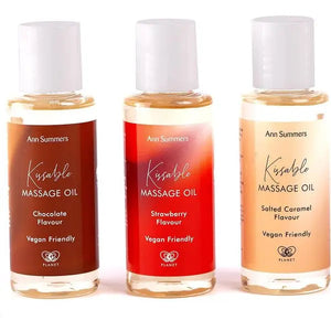 Ann Summers Kissable Massage Oil 3x50ml