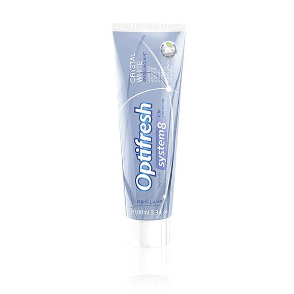 System 8 Crystal White Toothpaste