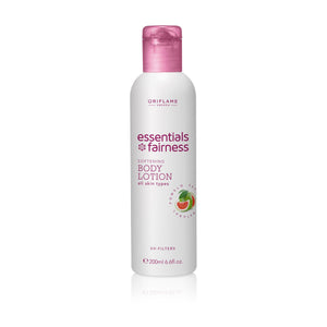 Fairness Softening Body Lotion UV Filters