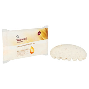 Superdrug Vitamin E Body Scrub Bar 125g