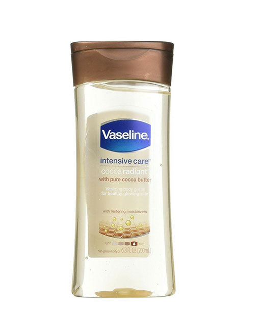 Vaseline Intensive Care Cocoa Radiant Body Gel Oil 200ml