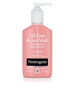 Neutrogena Oil-Free Acne Wash (Pink grapefruit facial cleanser)